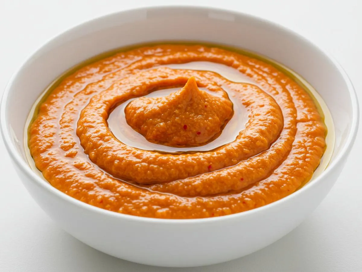 Roasted red pepper tahini