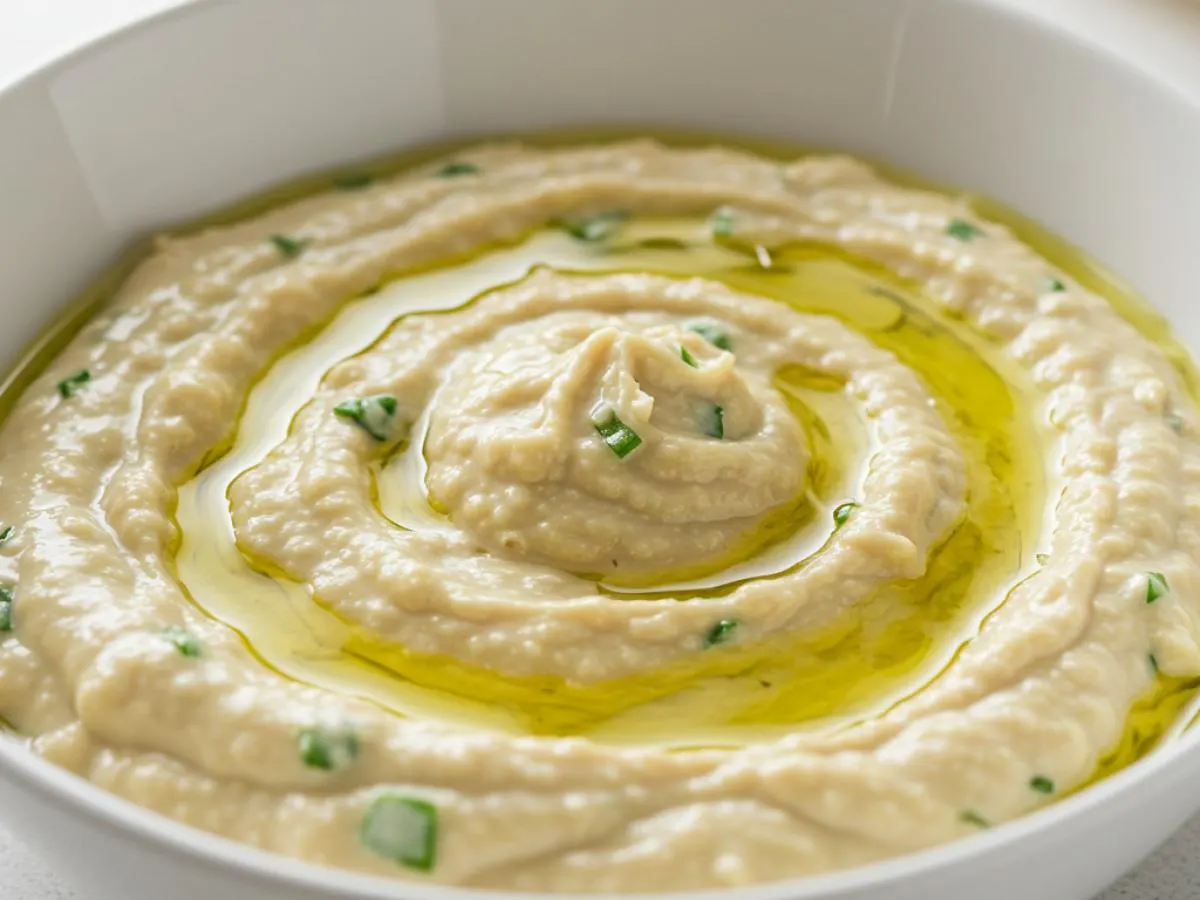 Garlic jalapeno tahini