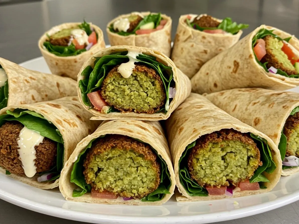 Falafel wrap