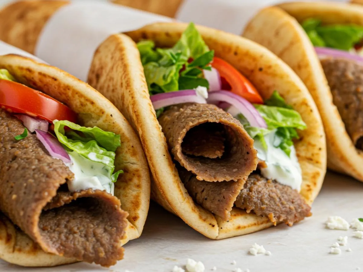 Beef & lamb Gyro Wrap