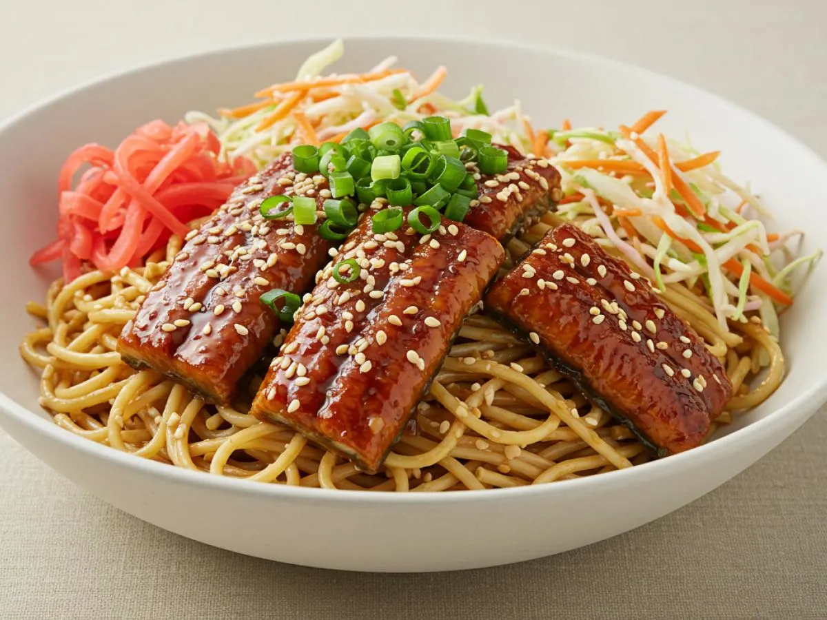 Unagi Eel Sesame Noodles (DF)