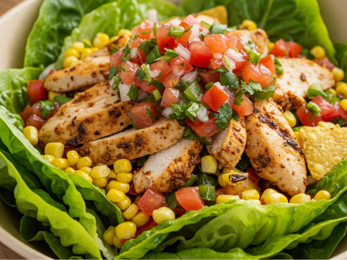 Allergen Free Don Chuy House Salad with Grilled Chicken and Veggies Allergen Free Don Chuy House Salad with Grilled Chicken and Veggies
