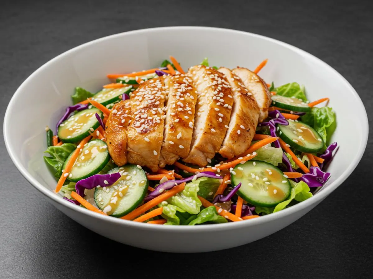 Toasted Sesame salad (DF) with Chicken