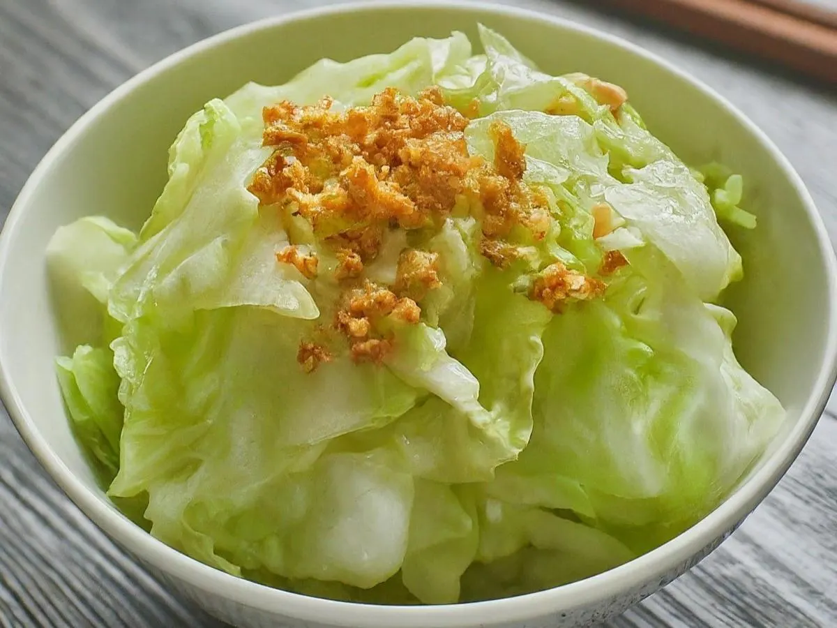 Garlic Fried Cabbage Garlic Fried Cabbage