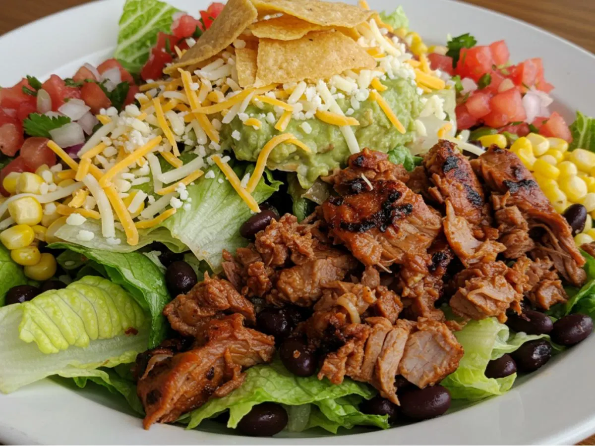 Don Chuy House Salad with Al Pastor Don Chuy House Salad with Al Pastor