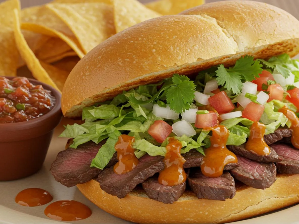 Carne Asada Torta Carne Asada Torta