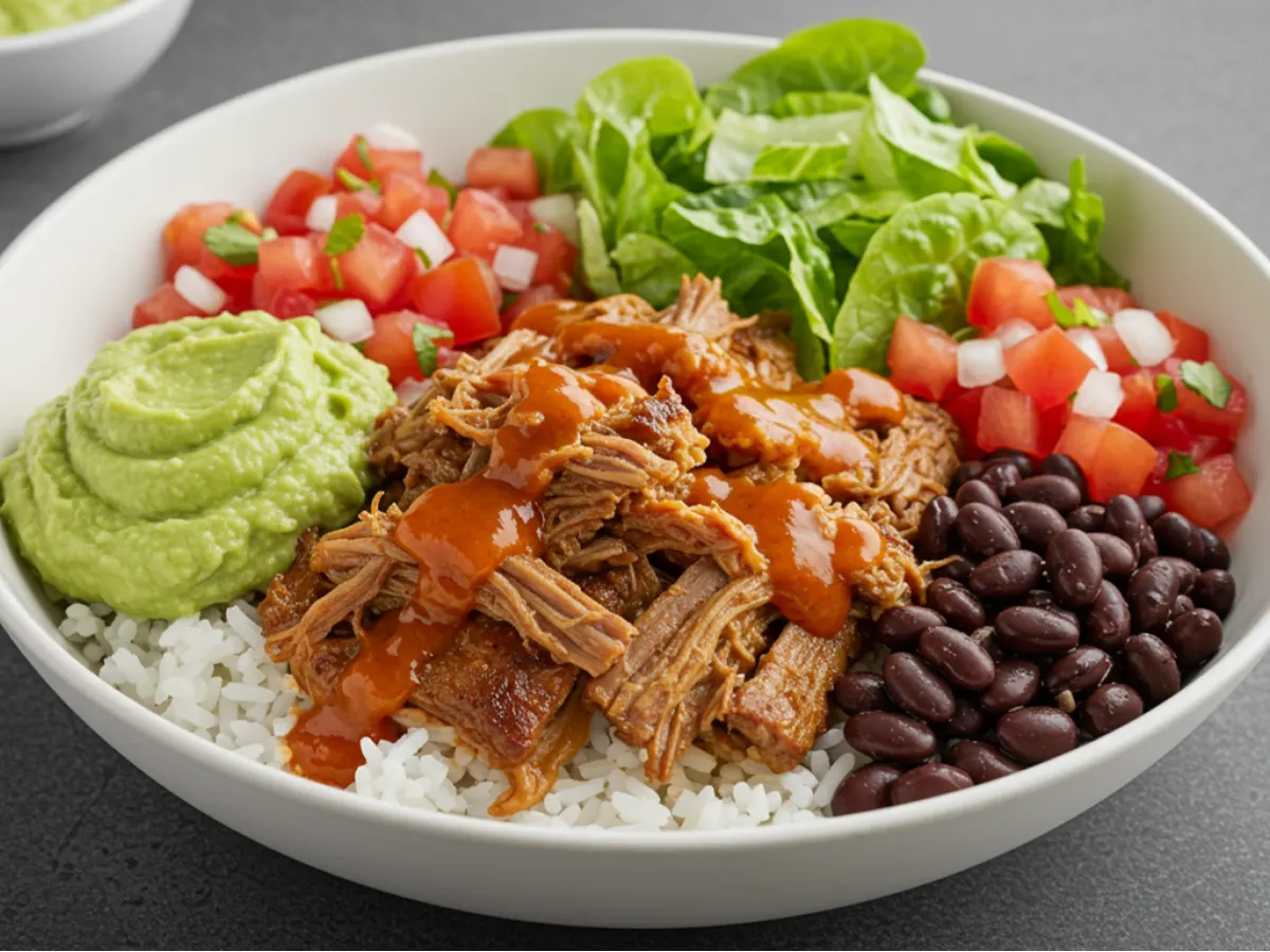 Don Chuy Bowl with Black Beans and Guacamole Don Chuy Bowl with Black Beans and Guacamole