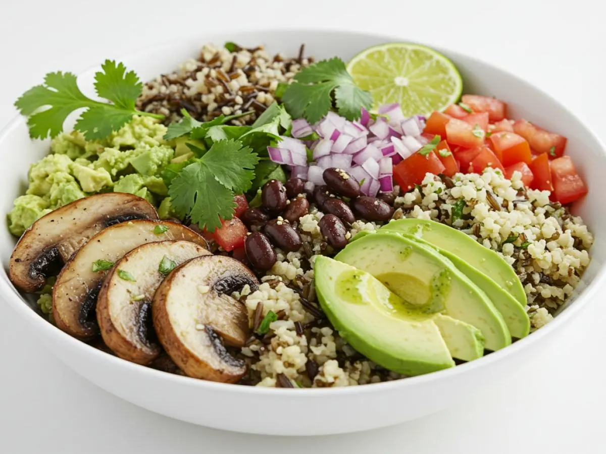 Southwestern Mushroom Grain Bowl Southwestern Mushroom Grain Bowl