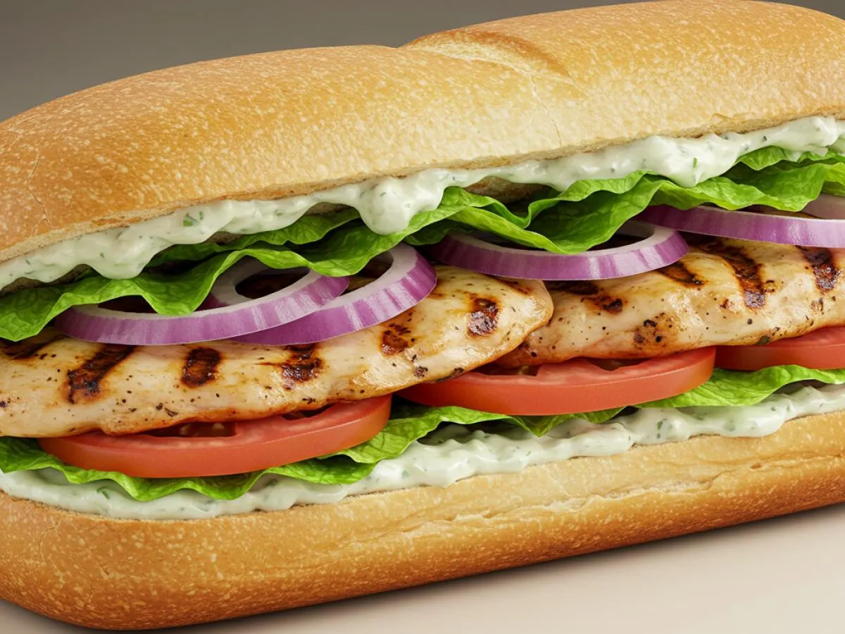 Baked Chicken Sandwich