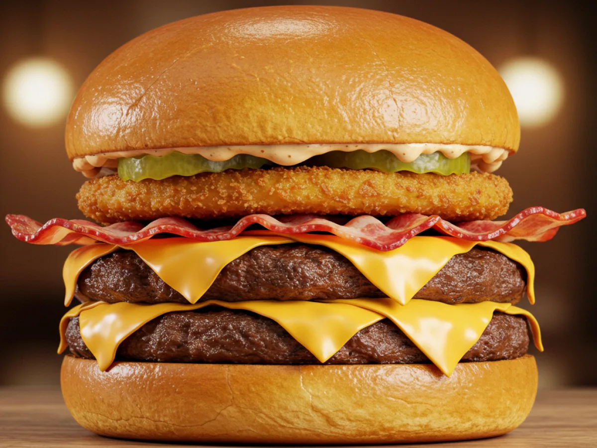 Dominican Smashburger [Double Patty with Bacon and Fried Cheese]