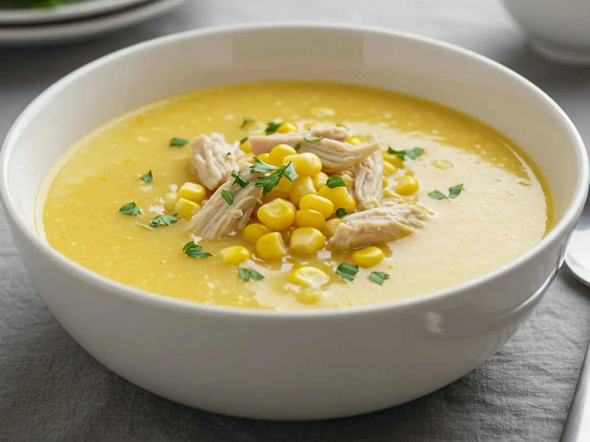 Chicken Sweet Corn Soup Chicken Sweet Corn Soup