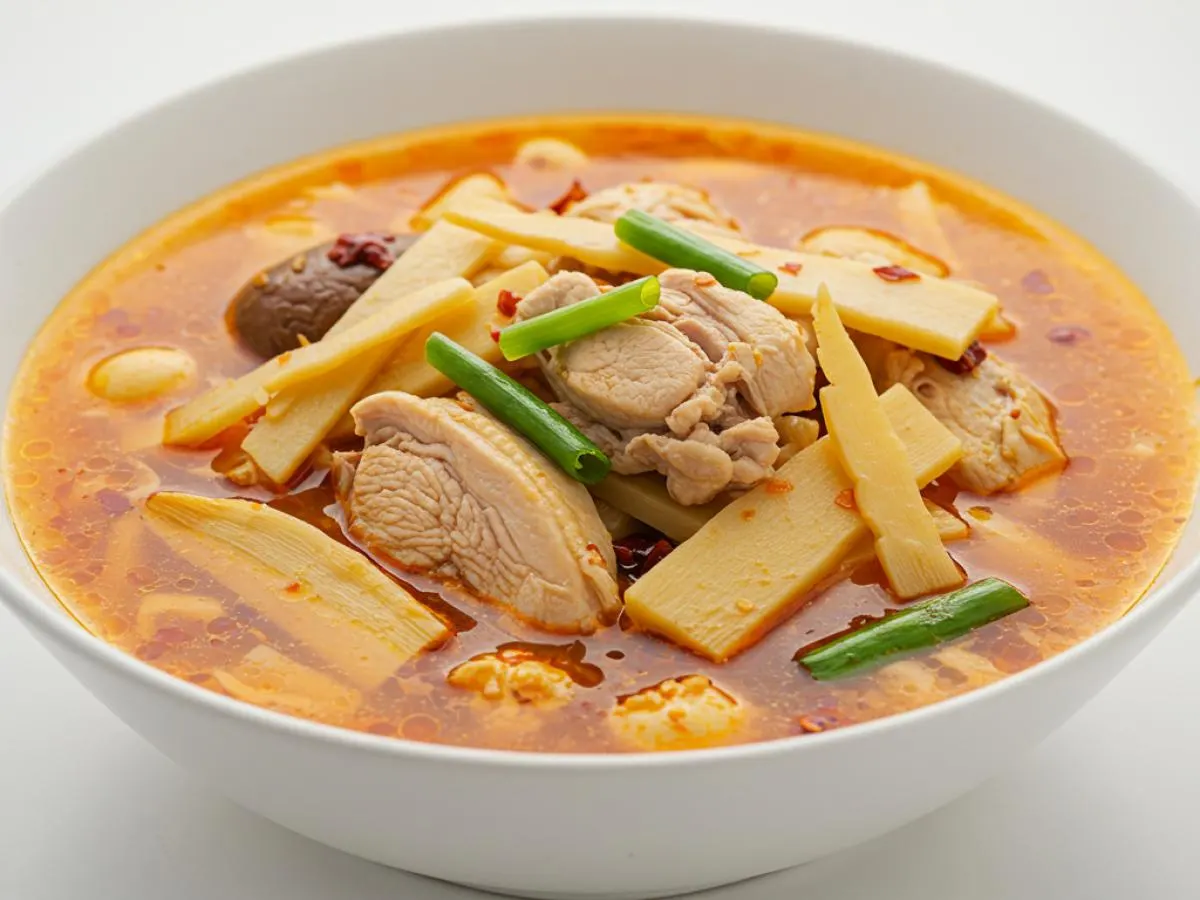 Chicken Hot and Sour Soup Chicken Hot and Sour Soup