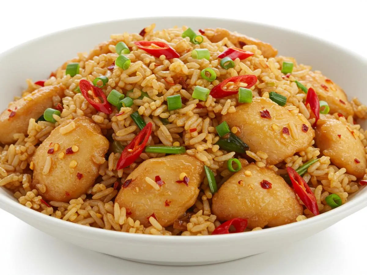 Chicken Chili Garlic Fried Rice Chicken Chili Garlic Fried Rice