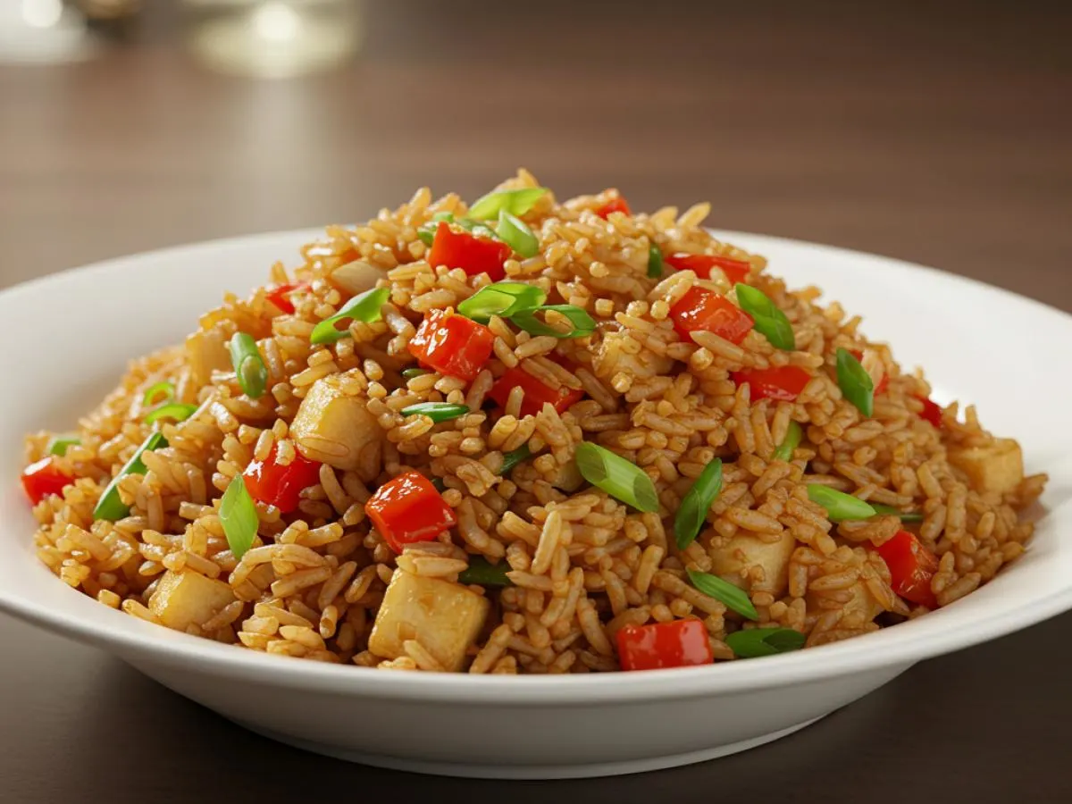 Veggie Chili Garlic Fried Rice Veggie Chili Garlic Fried Rice