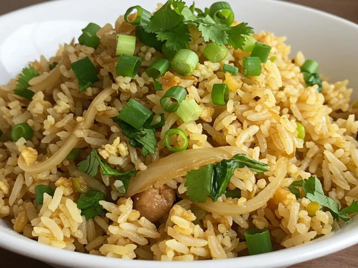 Veggie Manchurian Fried Rice Veggie Manchurian Fried Rice