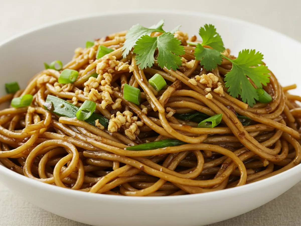 Veggie Manchurian Noodles Veggie Manchurian Noodles