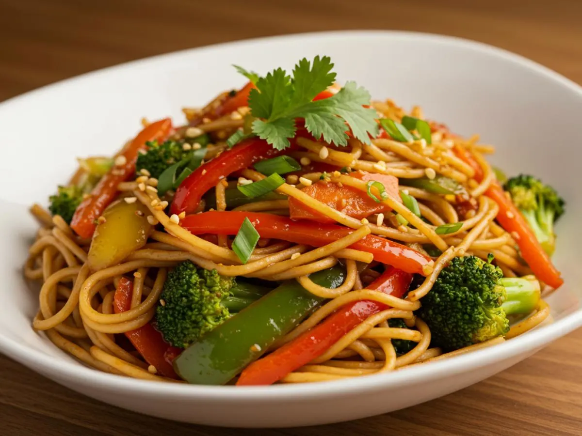 Veggie Spicy Masala Noodles Veggie Spicy Masala Noodles