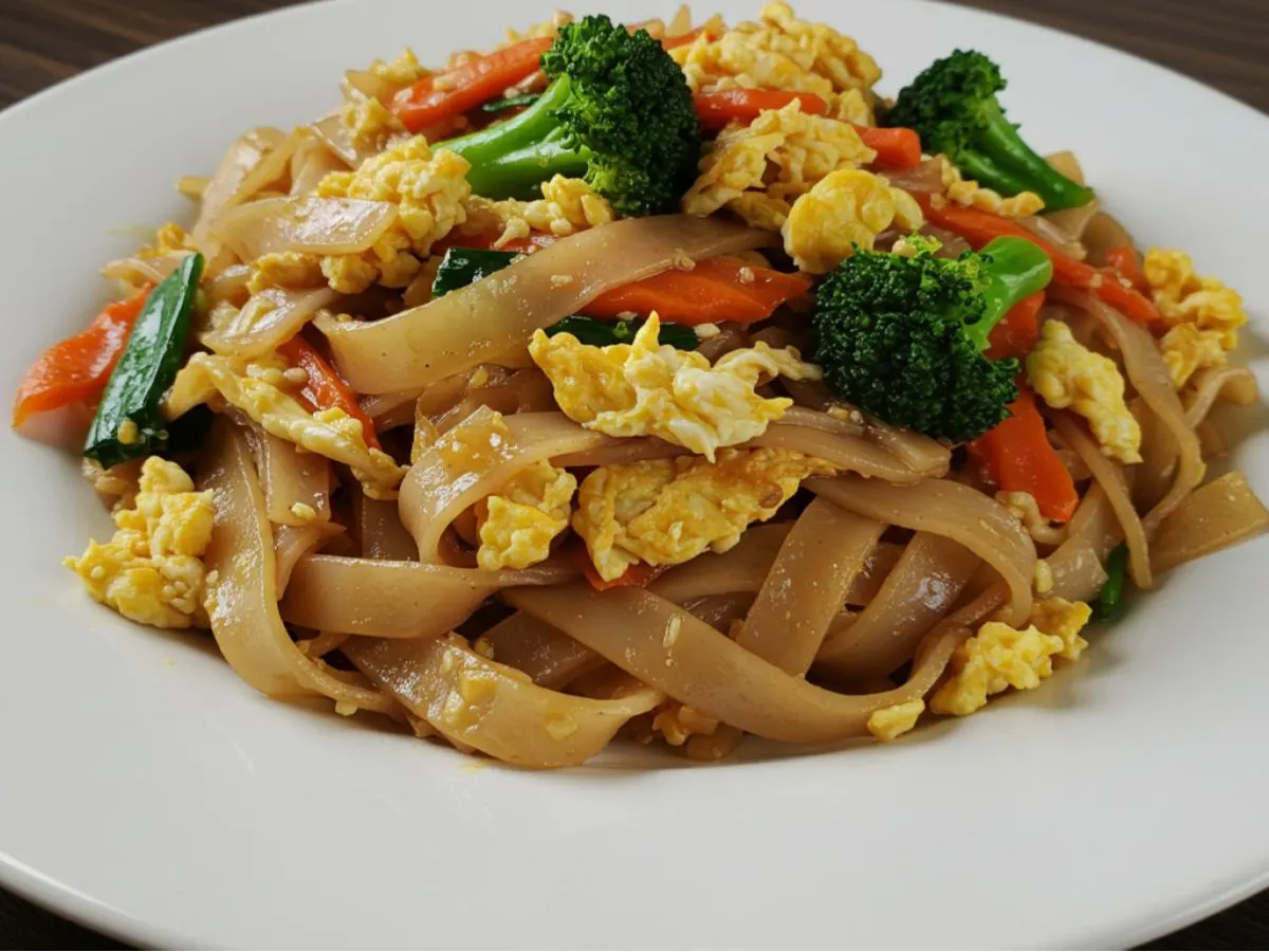 Pad See Ew with Mixed Veggies Pad See Ew with Mixed Veggies