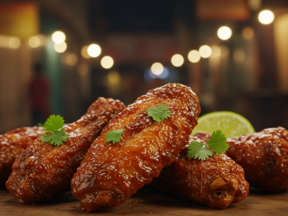 Tandoori Street Style Wings (5 Pcs)