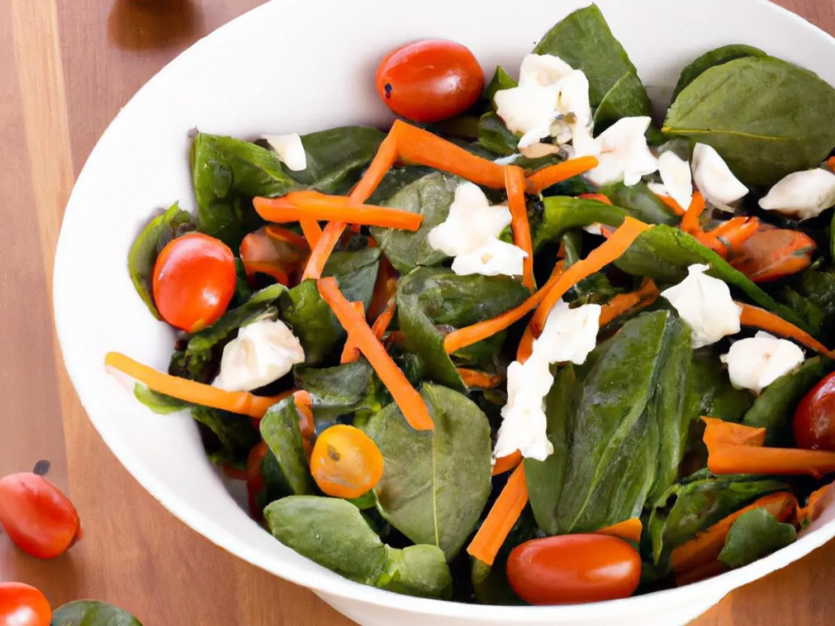 Baby Spinach Salad Baby Spinach Salad