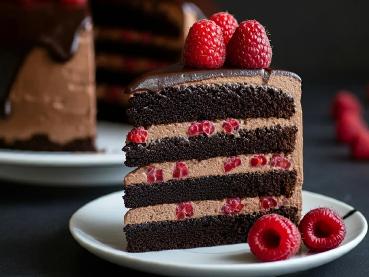 Chocolate Raspberry Cake