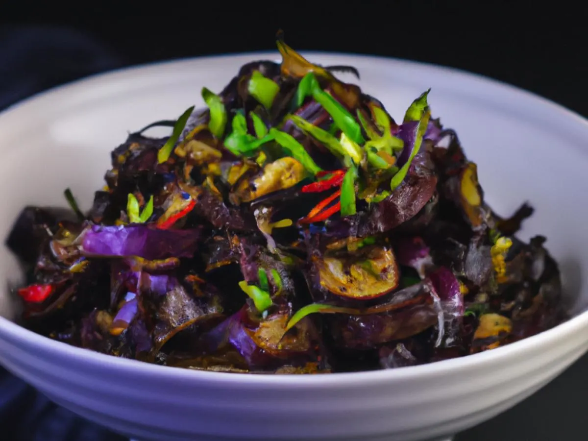 Eggplant and Garlic Eggplant and Garlic