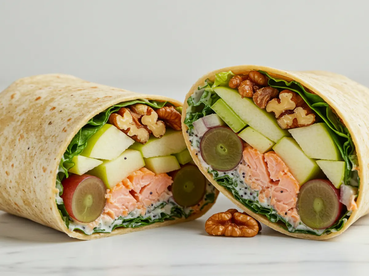 Roasted Salmon Wrap Roasted Salmon Wrap