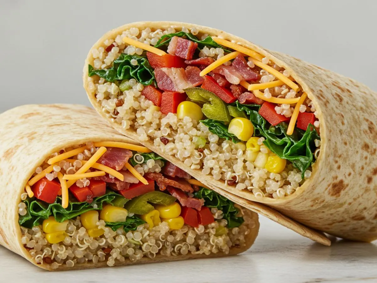 Chipotle Quinoa Elote Wrap Chipotle Quinoa Elote Wrap
