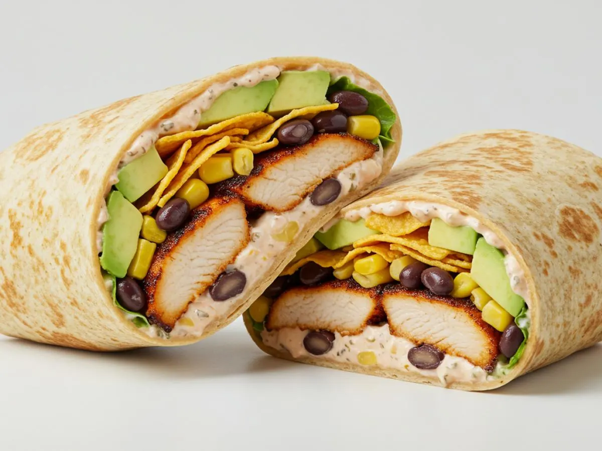 Blackened Chicken Wrap Blackened Chicken Wrap