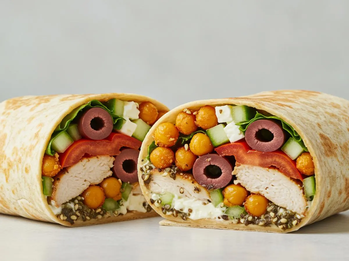 Mediterranean Wrap Mediterranean Wrap