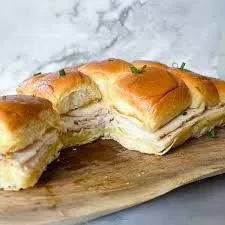 Ross's Mini Turkey Sandwich with Provolone Cheese Ross's Mini Turkey Sandwich with Provolone Cheese