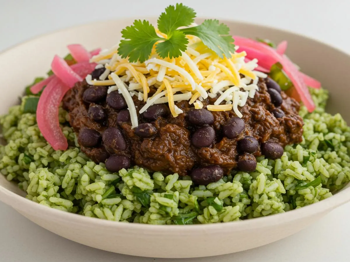 Burrito Bowl-Vegetarian Medley with Cheese