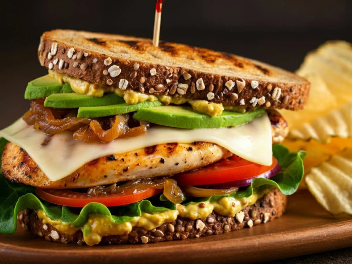 [Flexport] Gluten-Free Grilled Chicken Breast Sandwich with House-Made Chips