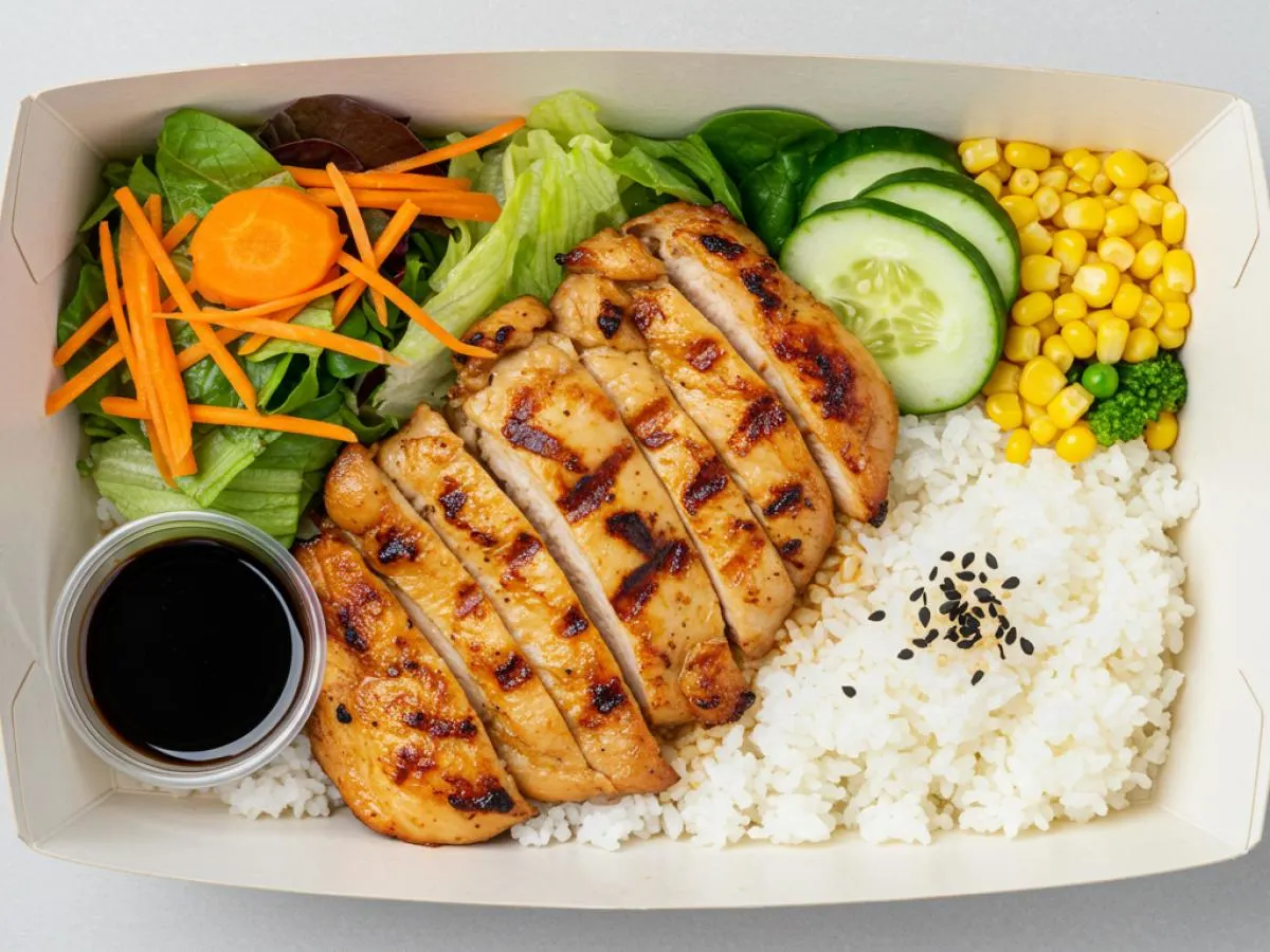 AF Grilled Chicken Rice Bowl with Coconut Amino (No Edamame, No Sesame Seeds) AF Grilled Chicken Rice Bowl with Coconut Amino (No Edamame, No Sesame Seeds)