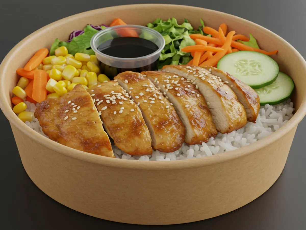 Allergen-Free Grilled Chicken Rice Bowl with Coconut Amino (No Edamame) Allergen-Free Grilled Chicken Rice Bowl with Coconut Amino (No Edamame)