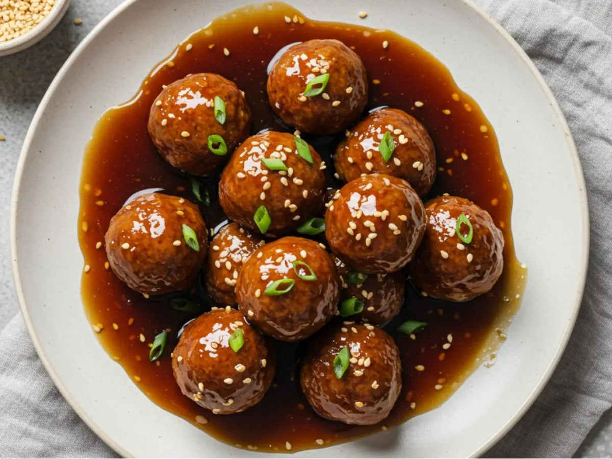 Teriyaki Beef Meatballs Teriyaki Beef Meatballs