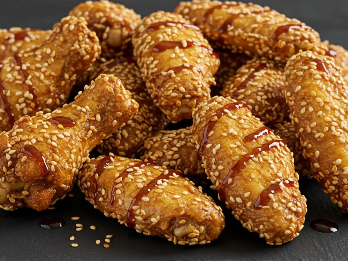 Sesame Chicken Wings Sesame Chicken Wings