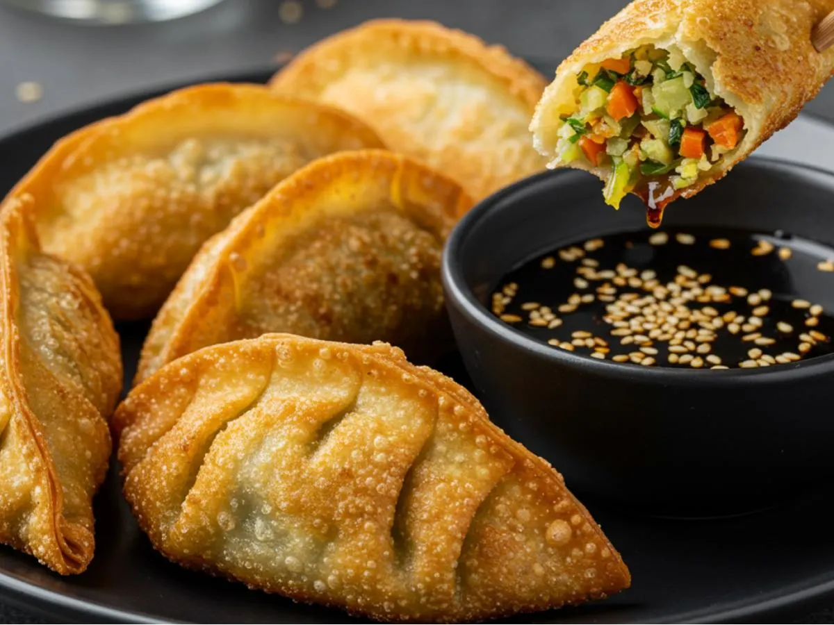 Crispy Vegetable Dumplings Crispy Vegetable Dumplings