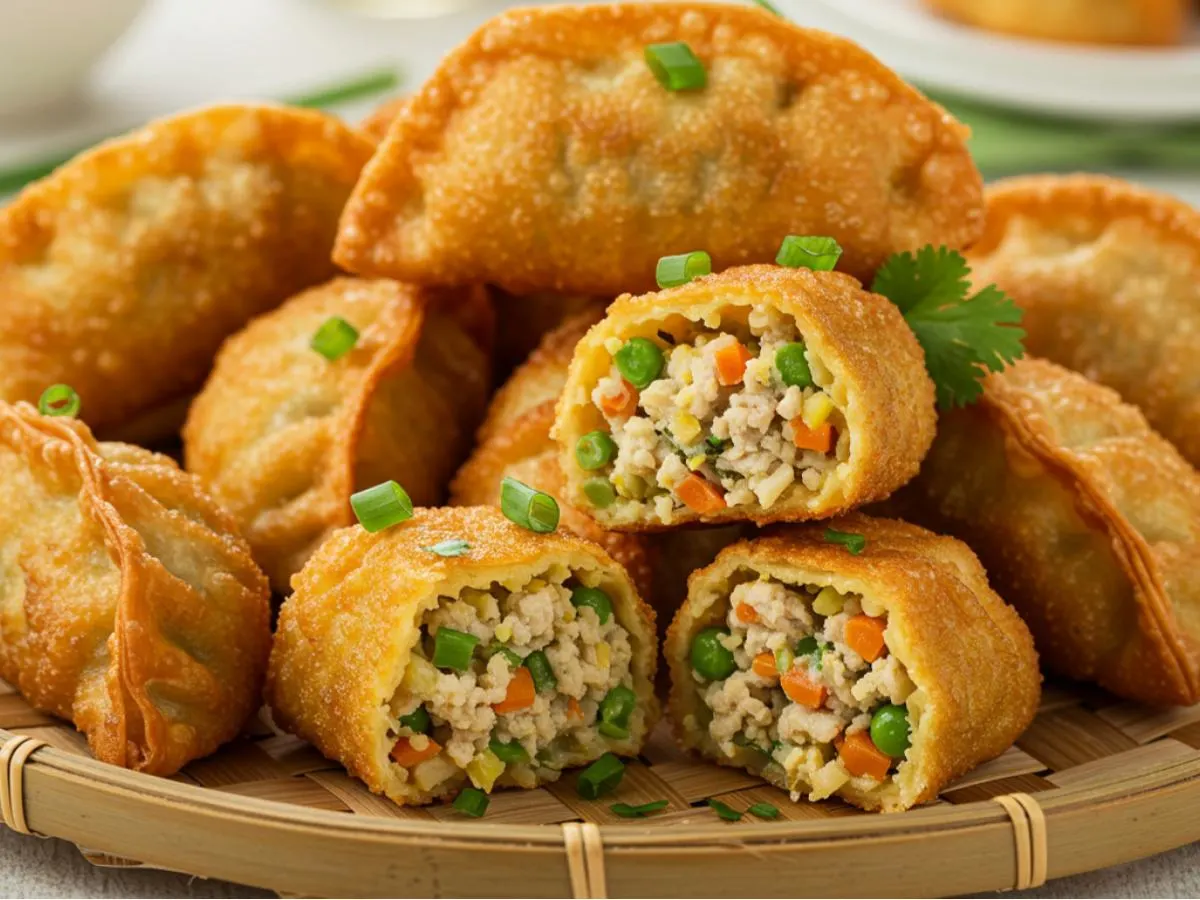 Crispy Vegetable Dumplings Crispy Vegetable Dumplings