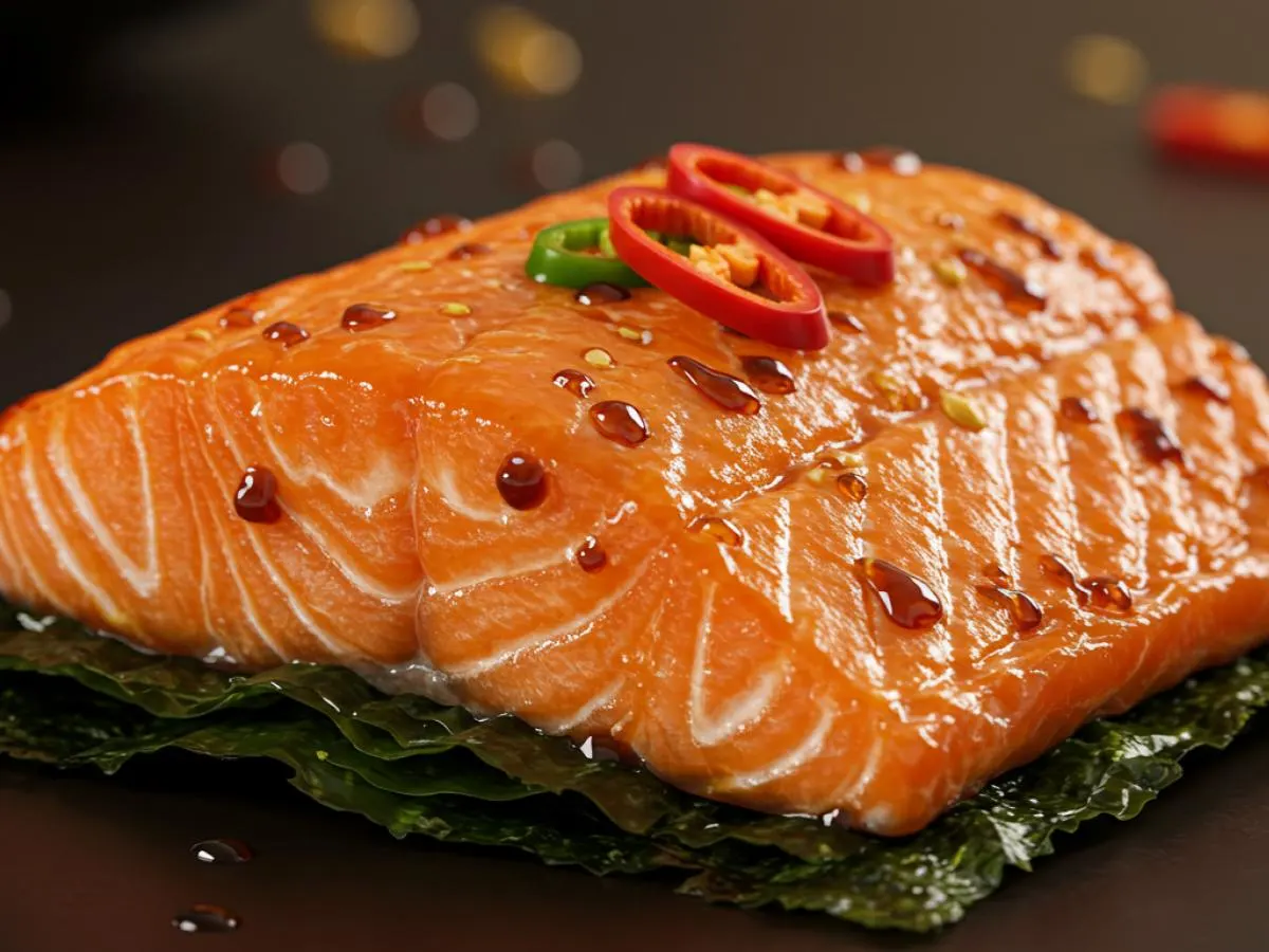 Korean Marinated Salmon Korean Marinated Salmon