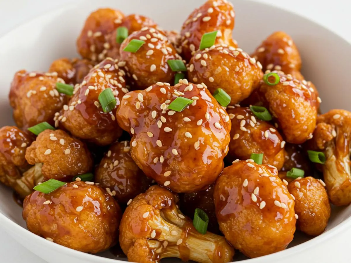 Large Korean BBQ Cauli Wing Tray Large Korean BBQ Cauli Wing Tray