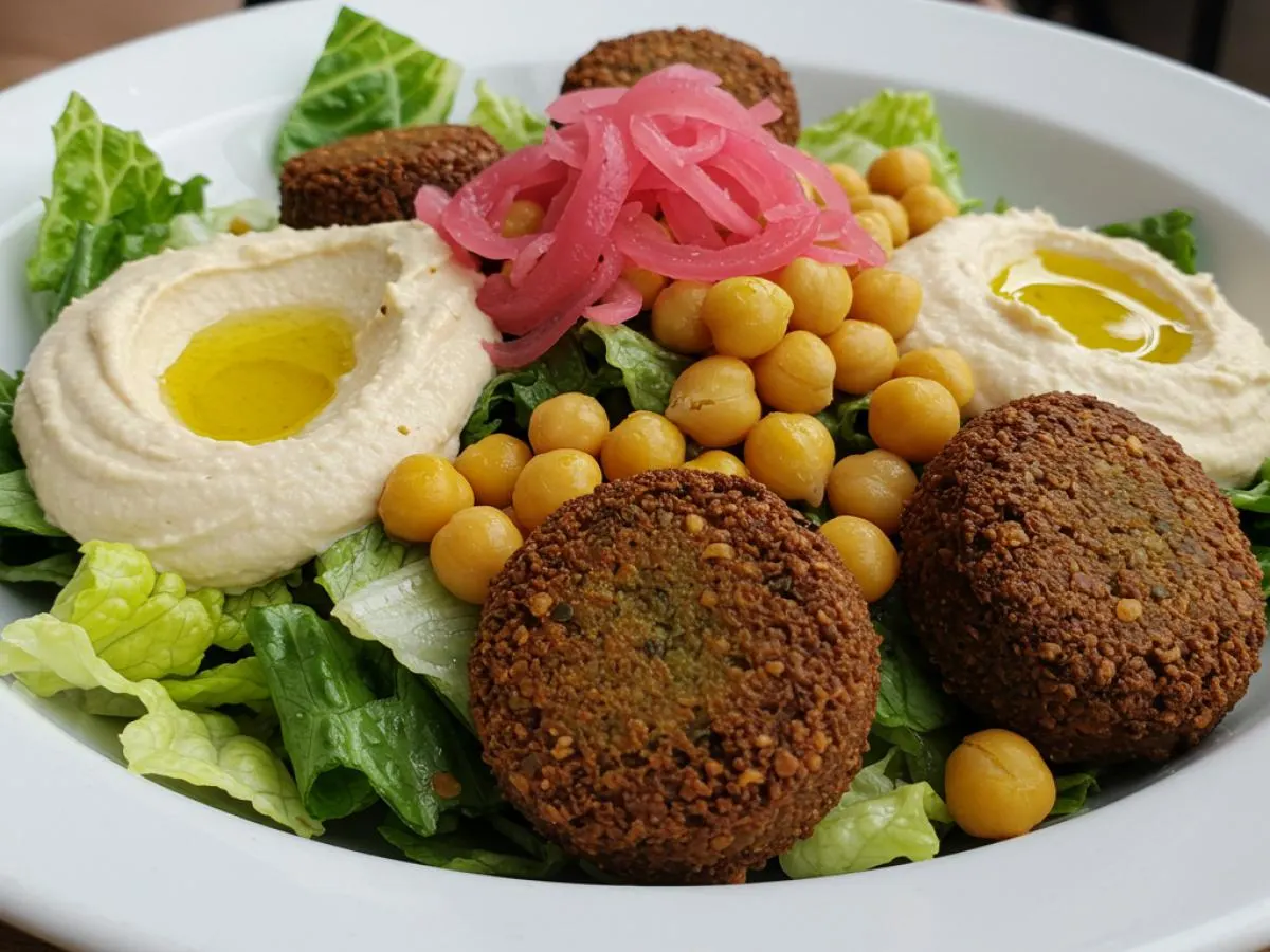 Falafel Mediterranean Buddha Bowl