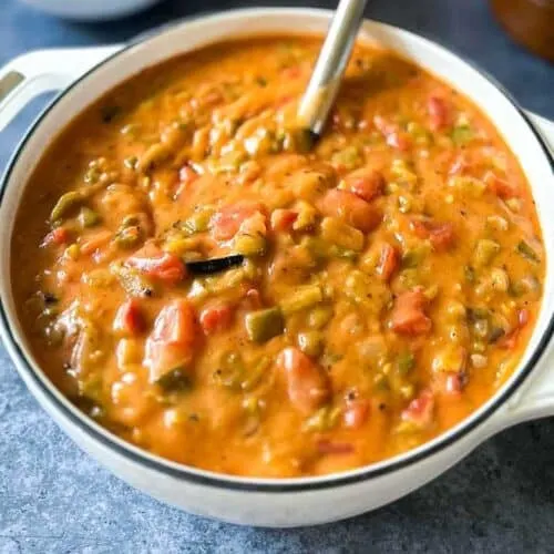 Homemade Vegan Green Chili