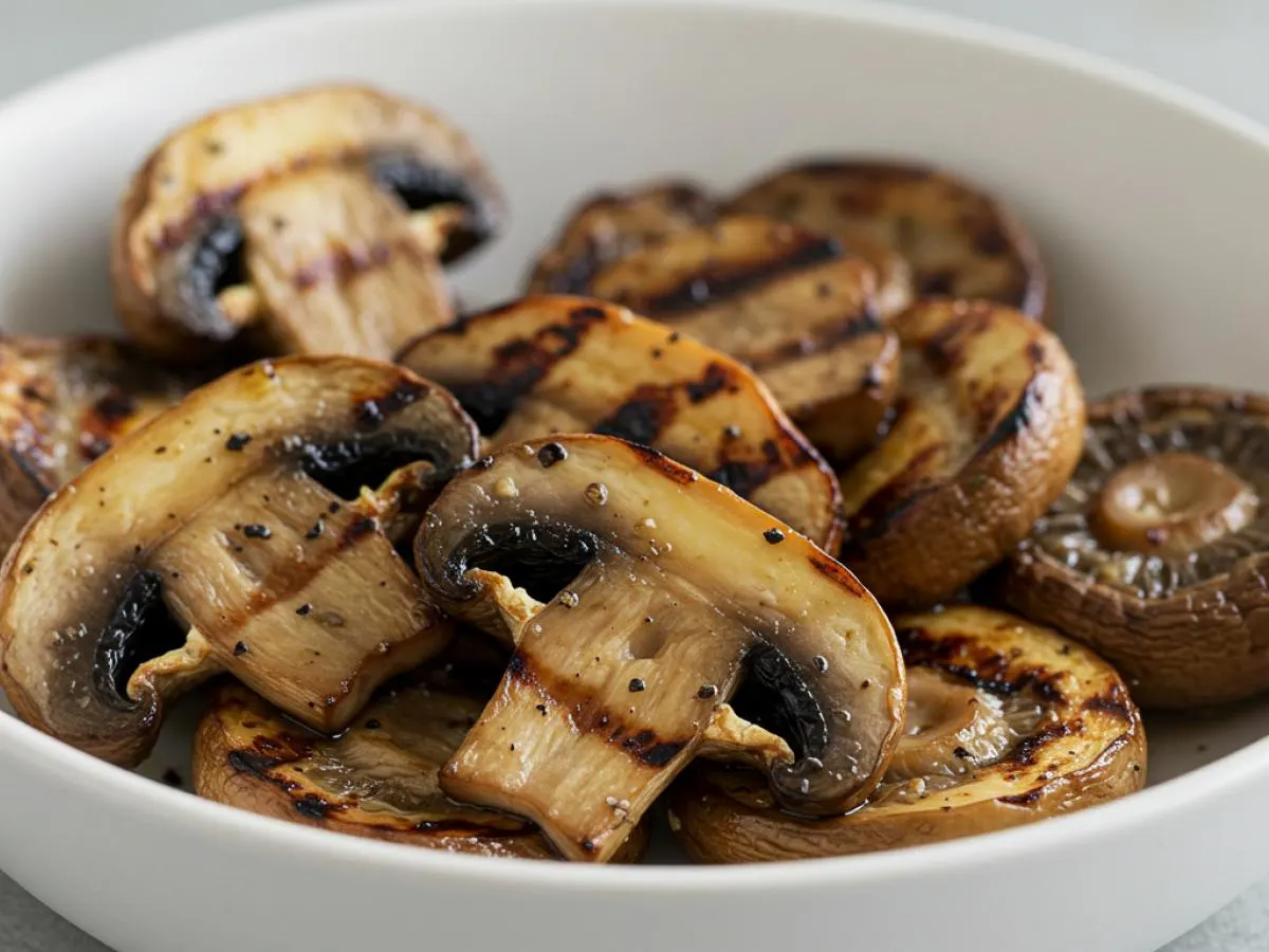 Grilled Mushrooms Grilled Mushrooms