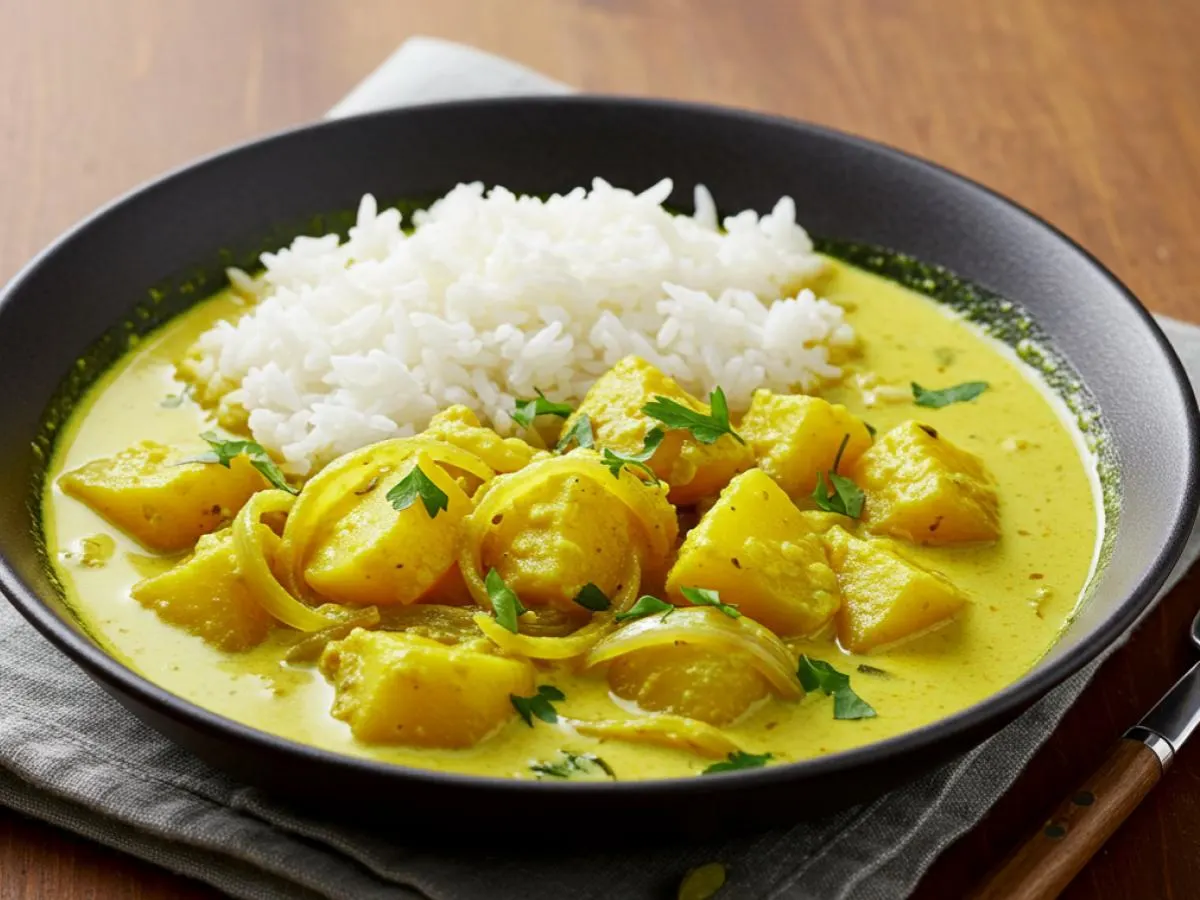 Vegetable Yellow Curry