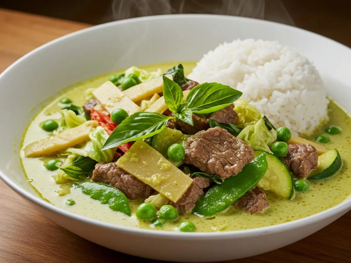 Beef Green Curry