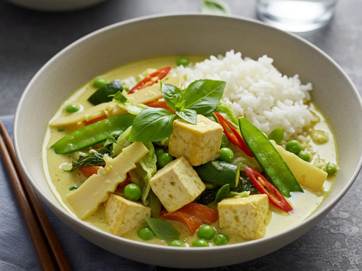 Tofu Green Curry