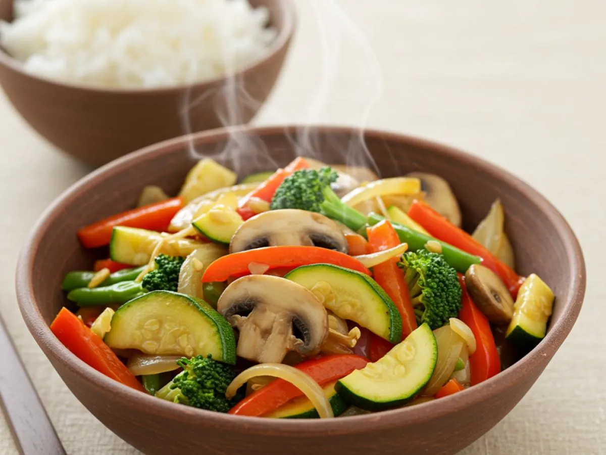 Ginger Vegetables