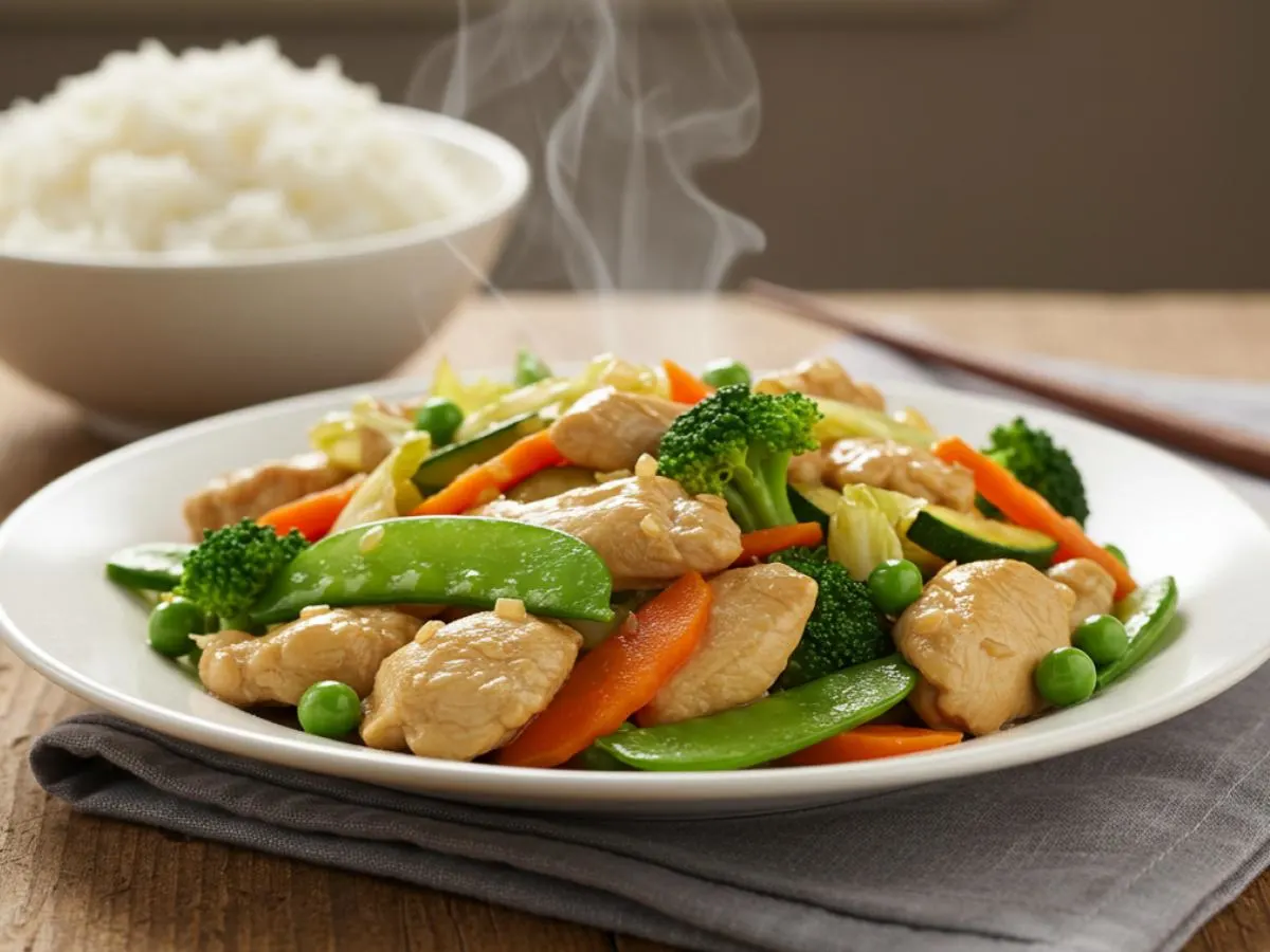 Chicken with Assorted Vegetables