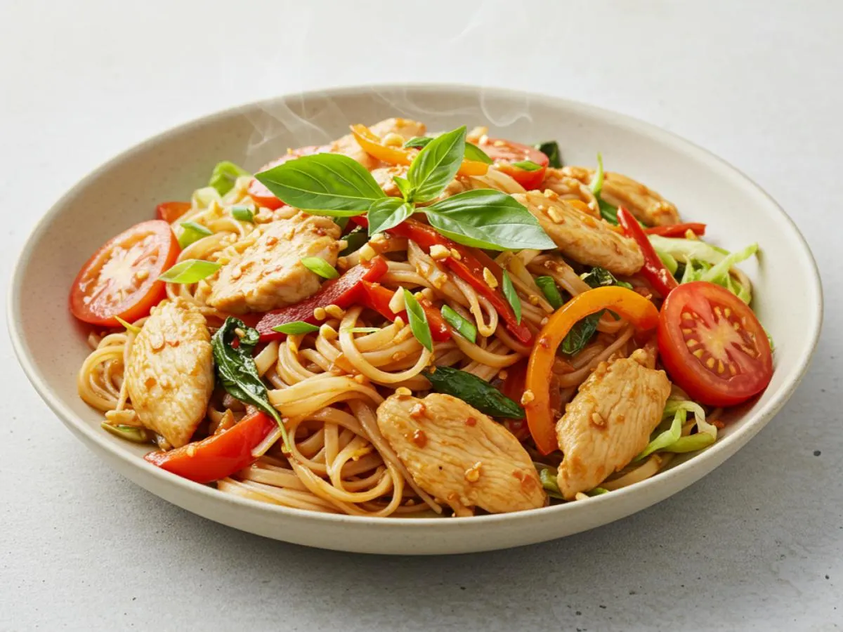Drunken Noodle with Chicken